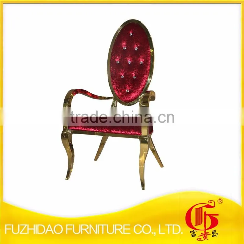 American style stainless steel banquet chairs