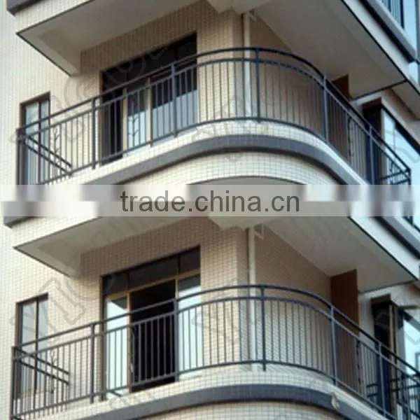 for street Decorative Black Cheap steel fence, factory direct production fence