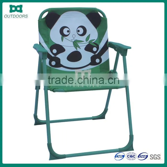 Kids cow horn print chair