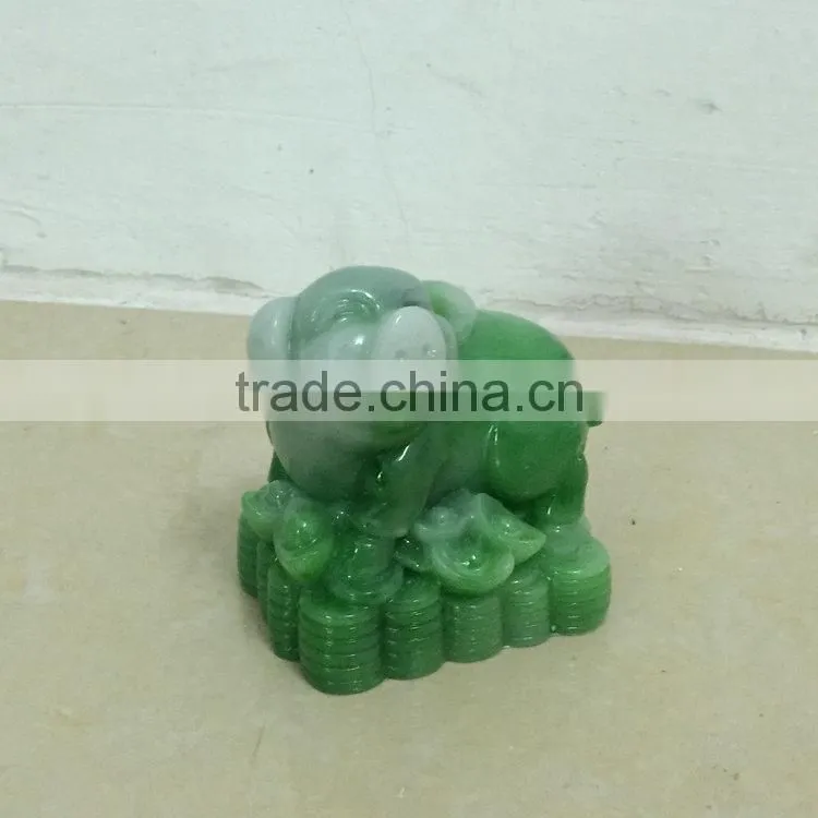 Polyresin lucky pig statue