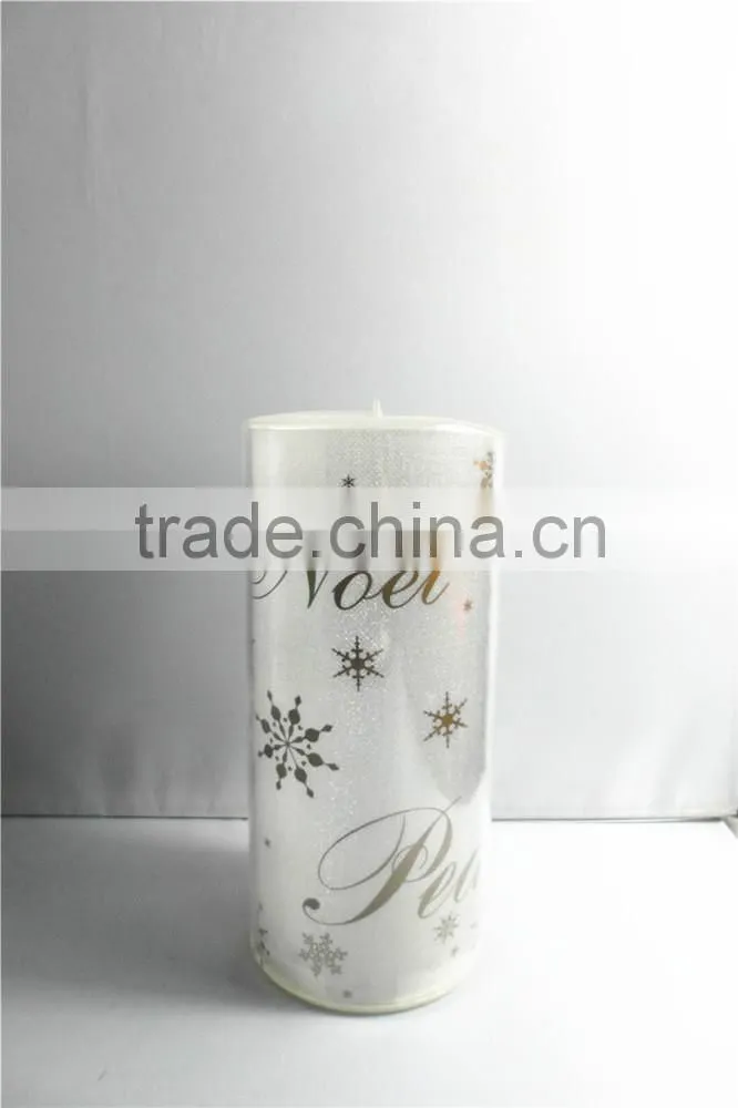 led pillar vintage candles