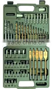 57PCS Drills Bits Set(SCREWDRIVER BIT/HIGH SPEED DRILL BITS/NUT DRIVER)