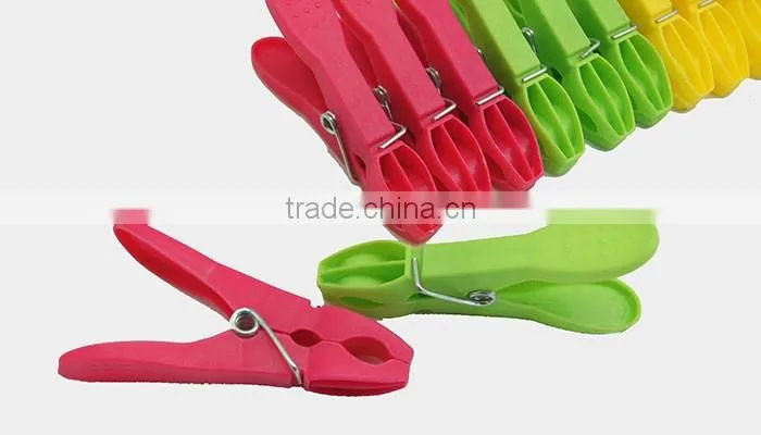 plastik stainless steel spring pretty PP material plastic peg