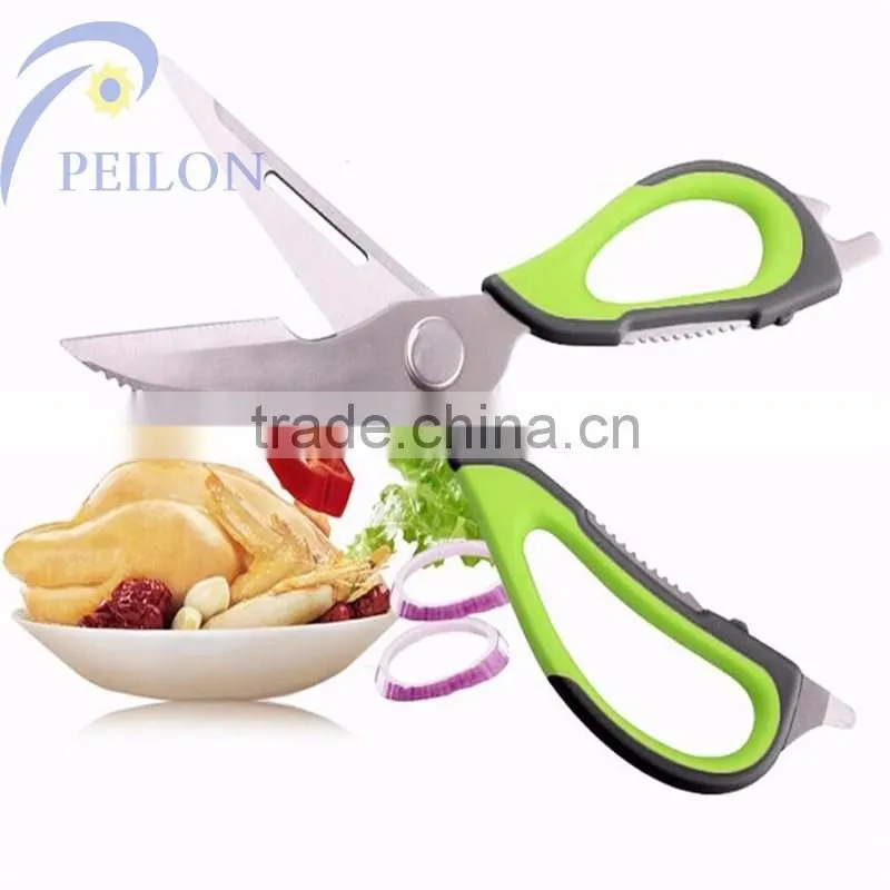 Multifunction Stainless Steel Kitchen scissor tongs kitchen cutting scissor