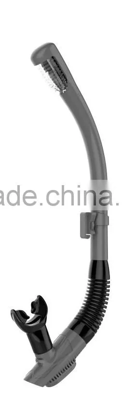 High quality competitive advanced silicone swim snorkel, diving mask and snorkel(SK-1202)