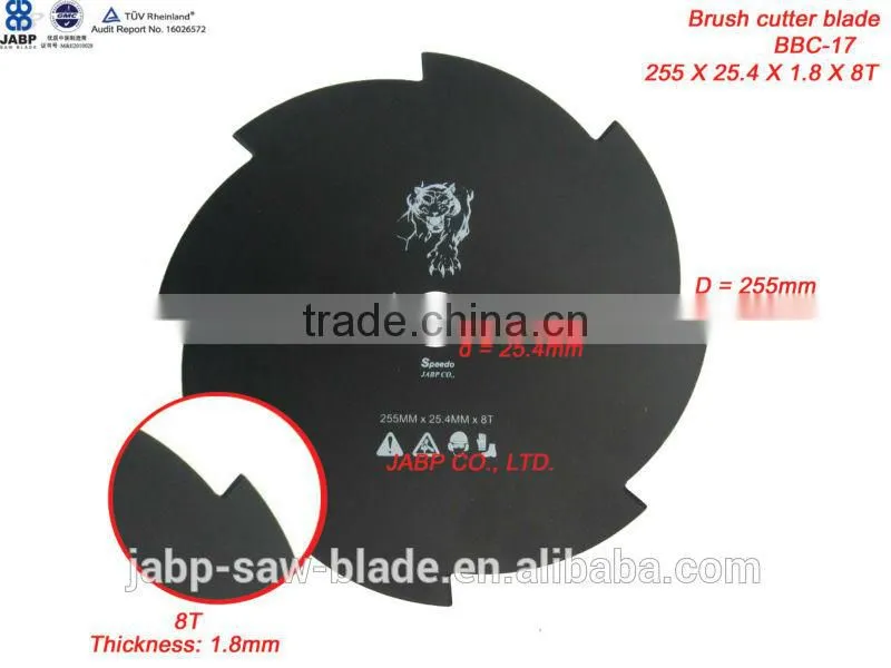 China factory polishing metal blades for grass cutter