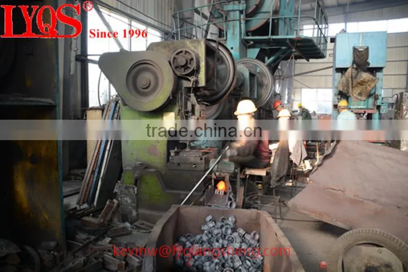 Cplock scaffolding system and drop forged cup lock standard