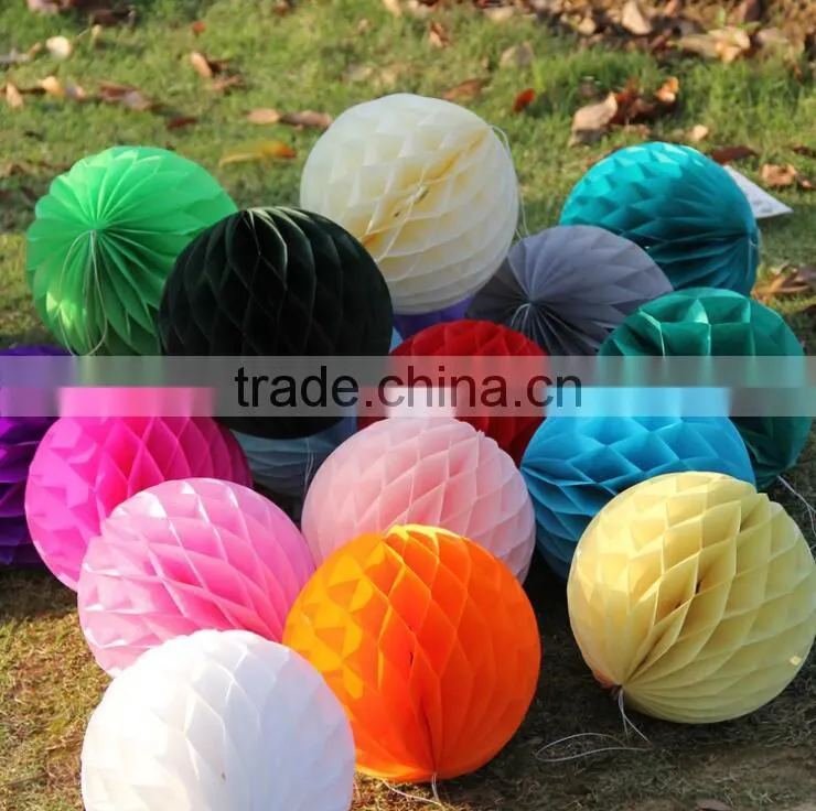 Wedding decorations paper honeycomb ball wholesale