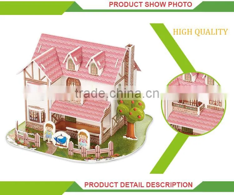 kids educational toy diy super 3d puzzle