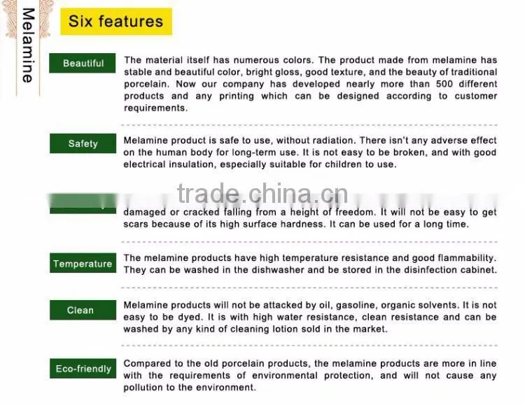 Skip-Resise Melamine Serving Tray