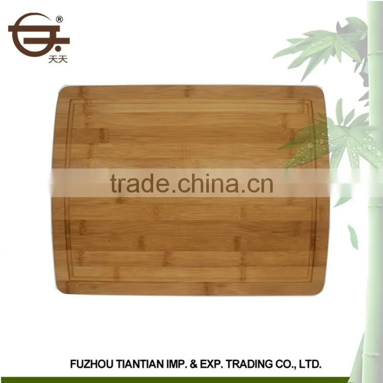 kitchen organic strong vegetable bamboo chopping block/cutting board