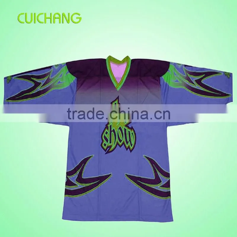dye sublimated ice hockey jersey