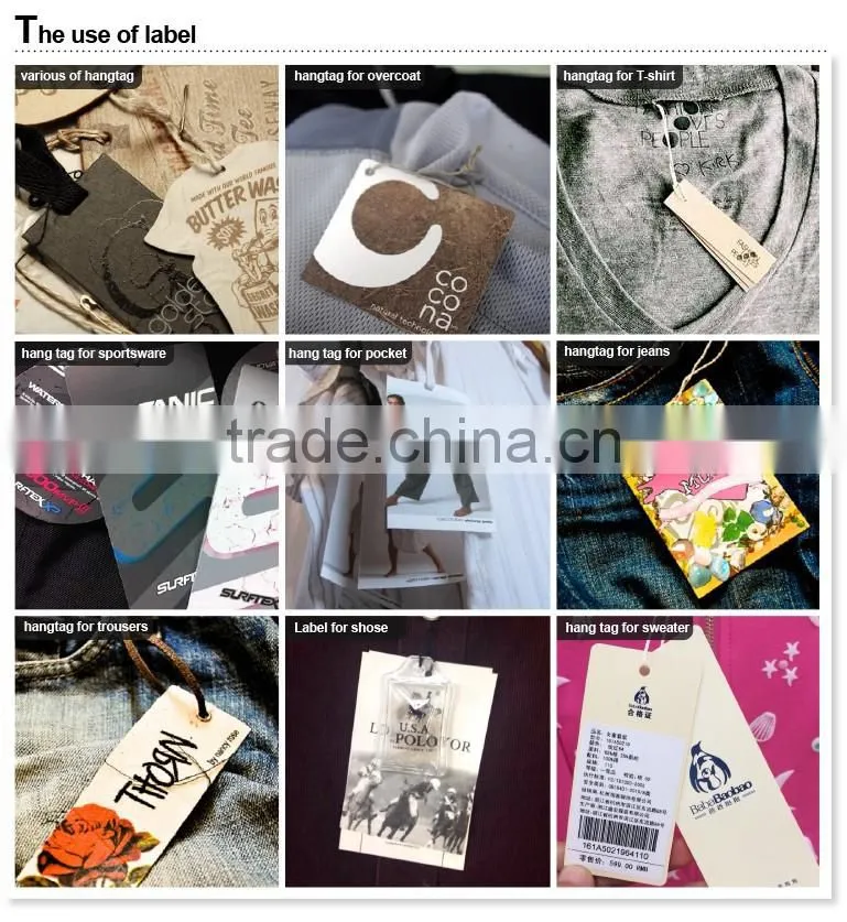 Wholesale Custom Hang Tag With Iron Wire For Outdoor Use
