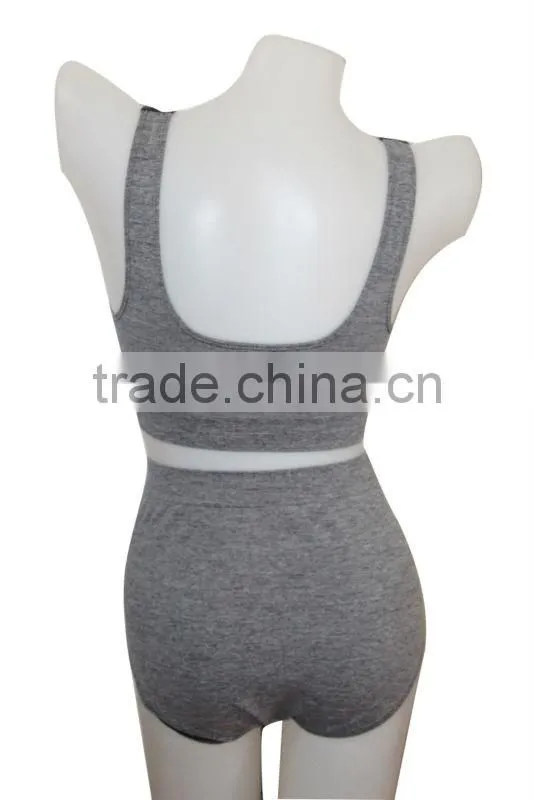 Custom genie bra set with removable pads/sexy genie bra wholesale