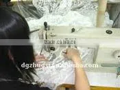 Newest Attractive leather lace fabric