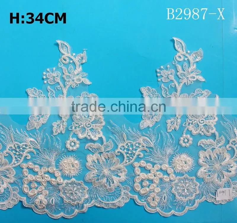 2017 hot sale & high quality lace border sarees for wholesales