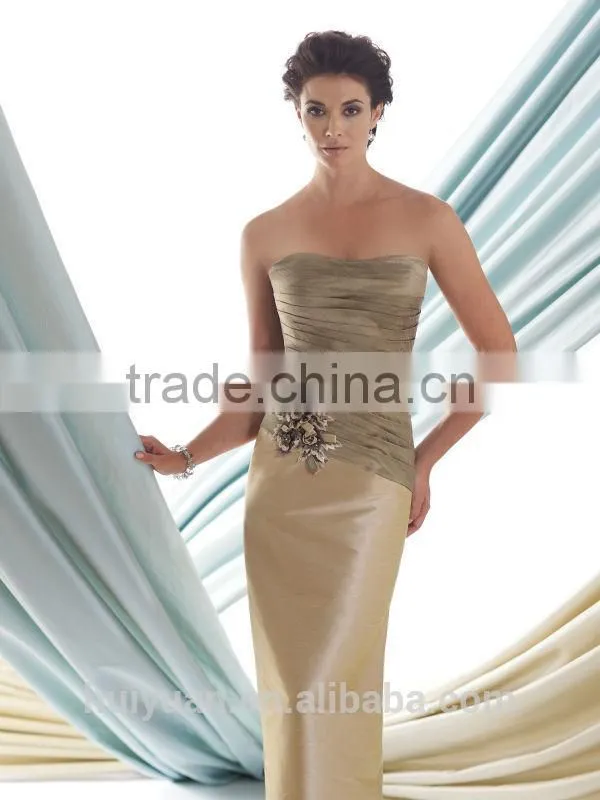 2015 fashion designer women long sleeve beautiful night dress