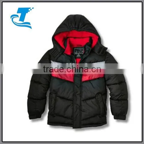 High Quality Hooded Boys Puffer Jacket Manufacturer