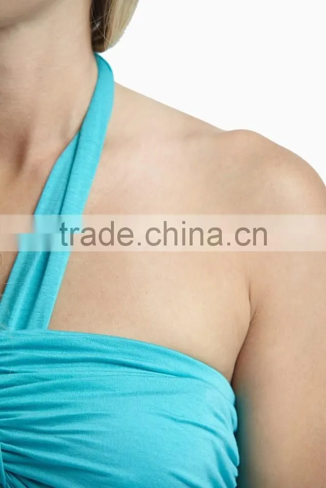 Manufacturer elegant mature sexy fashion halter maxi dress maternity