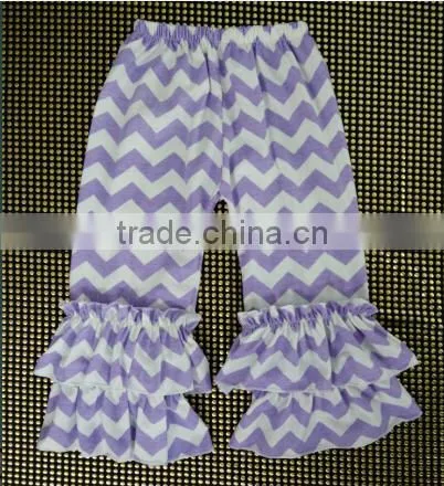 Wholesale ruffle series shorts for 2-8 years old girls knit cotton with good quality baby girl shorts
