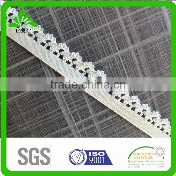 lady bra accessories elastic binding tape for lingerie industry