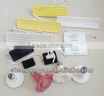 Ceramic infrared red heater for thermoforming