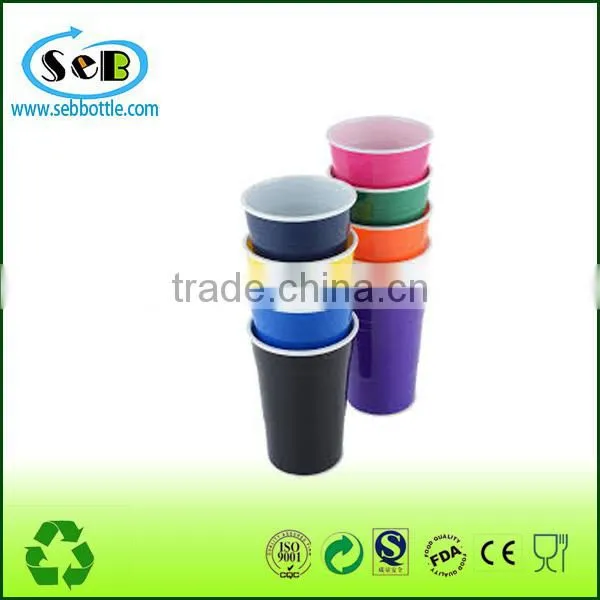 Disposable Colored Plastic PP drinking cup,party cups , mugs
