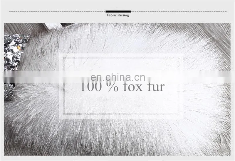 Star Style Women Winter Fox Fur Scarf Collar Super Fashion Long Scarf
