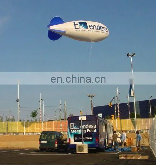 Green Inflatable Advertising Blimp/Inflatable balloon