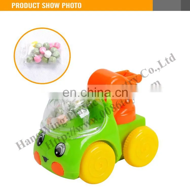 Sweet Candy Toys Plastic Promotional Toy Truck