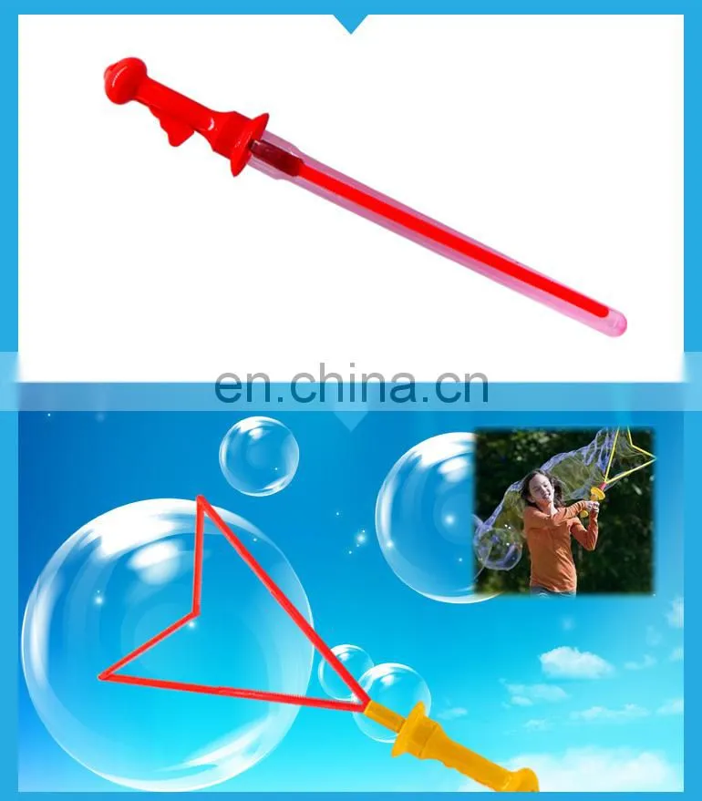 wholesale alibaba 41cm bubble stick kids outdoor toys with western sword model