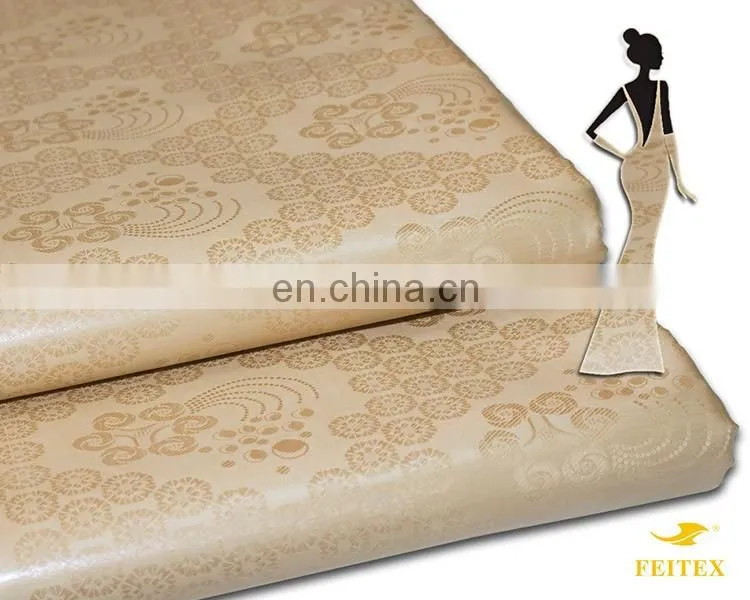 African Boubou Latest Designs Fashion Muslim Kaftan Dress Non Woven Fabric Guinea Brocade