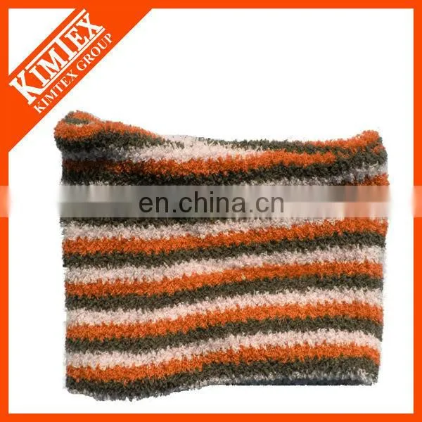 Acrylic custom knitted neck warmer