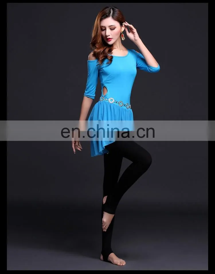 T-5110 Soft practical adult women belly dance skirt costume