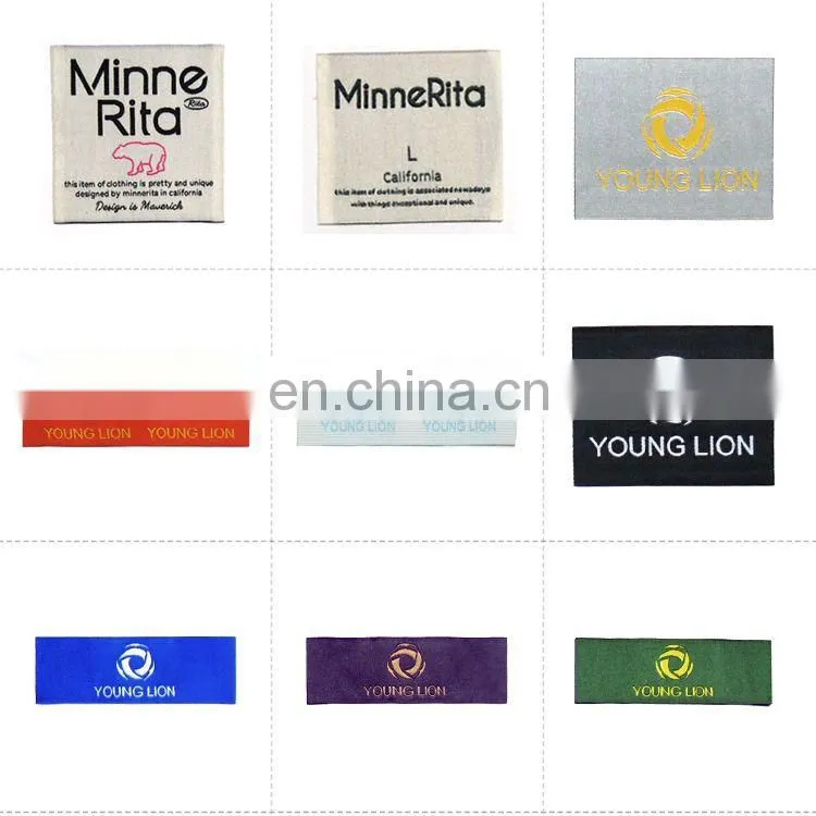 cheap china wholesale clothing woven label