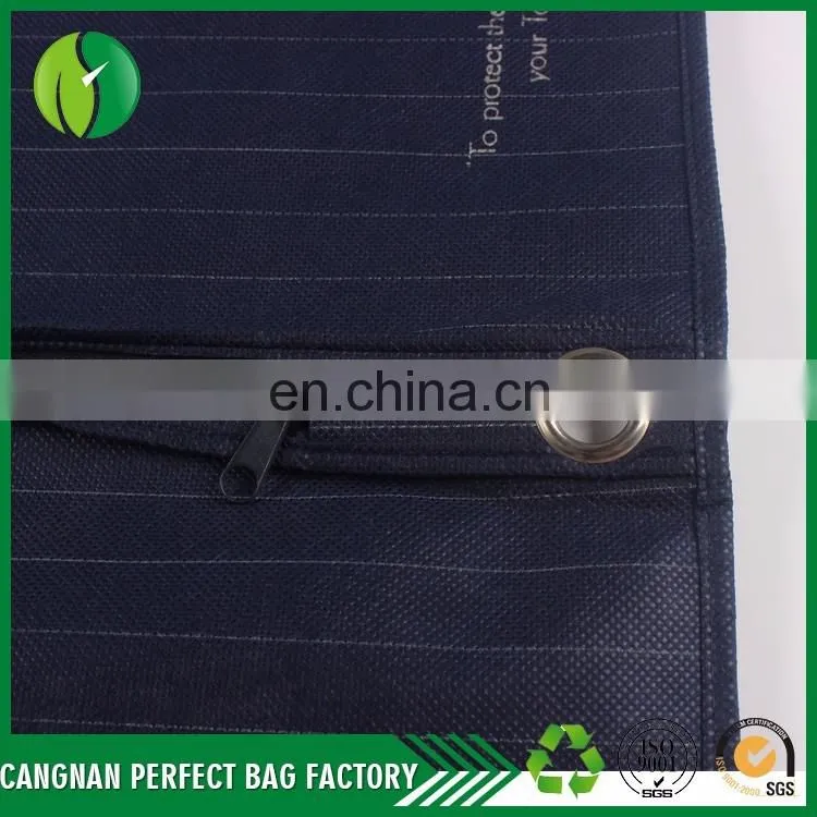 2017 new products suit nonwoven foldable breathable garment bag for Travel