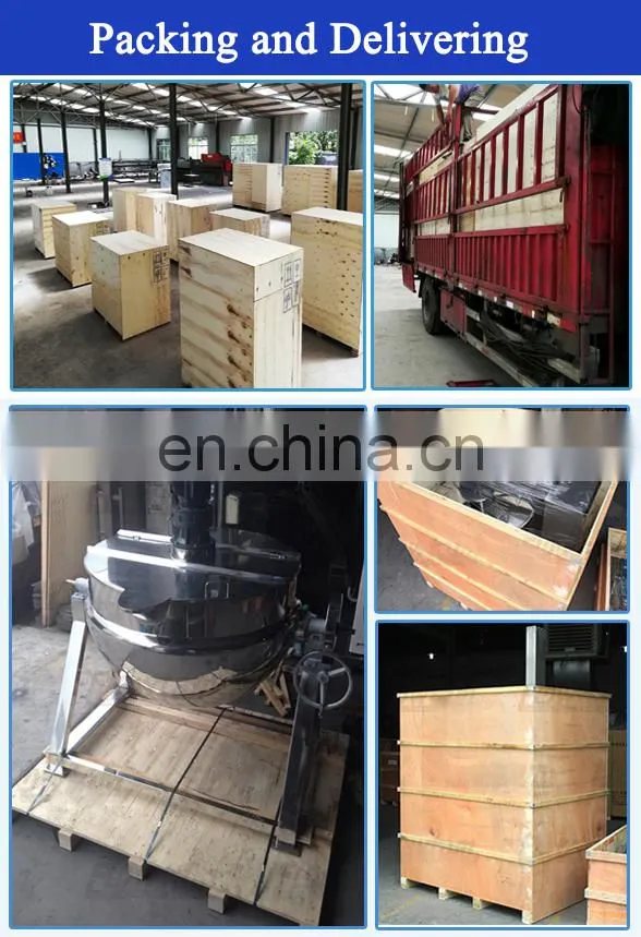 500 liter steam tiltable electric heating jacketed cooking kettle