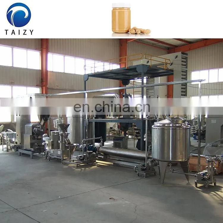 automatic sesame butter production line Manufacturer industrial sesame butter making machine