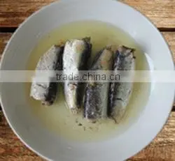 Canned sardines in oil/brine/tomato sauce