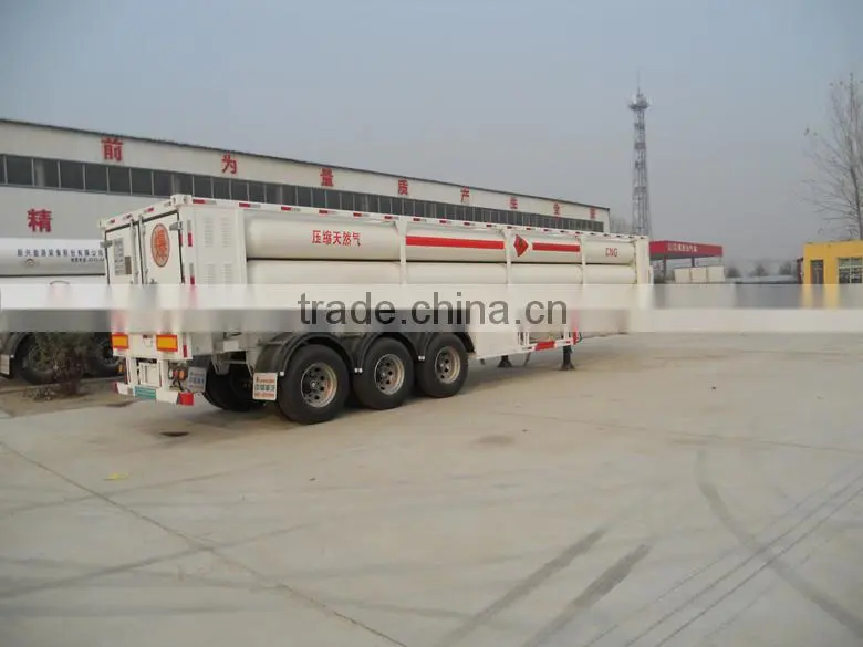Yukun GSX08-2915-CNG-25 8 tubes transport trailer sales