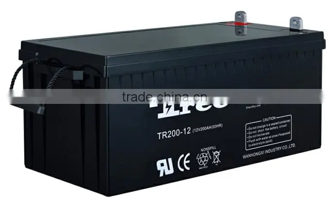 Hot Sell solar gel battery 12v 200ah deep cycle battery 100ah 120ah 150ah 250ah etc