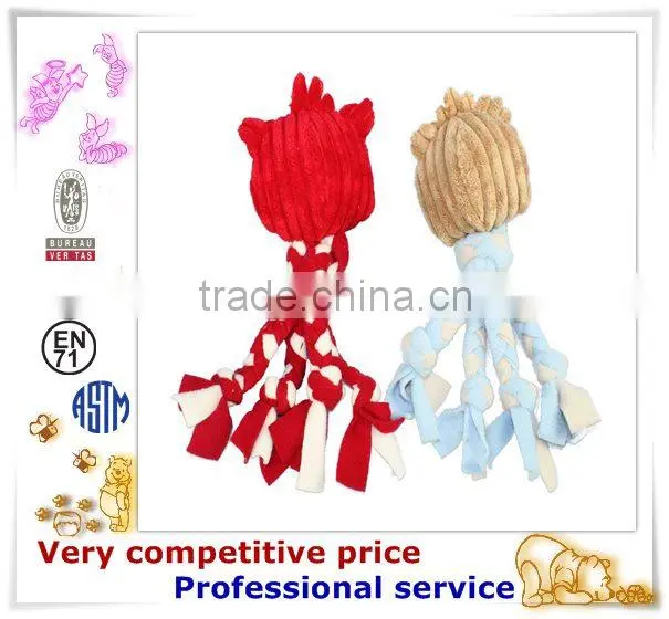 Factory Promotion Custom Made Plush Pet Products dog chew disc