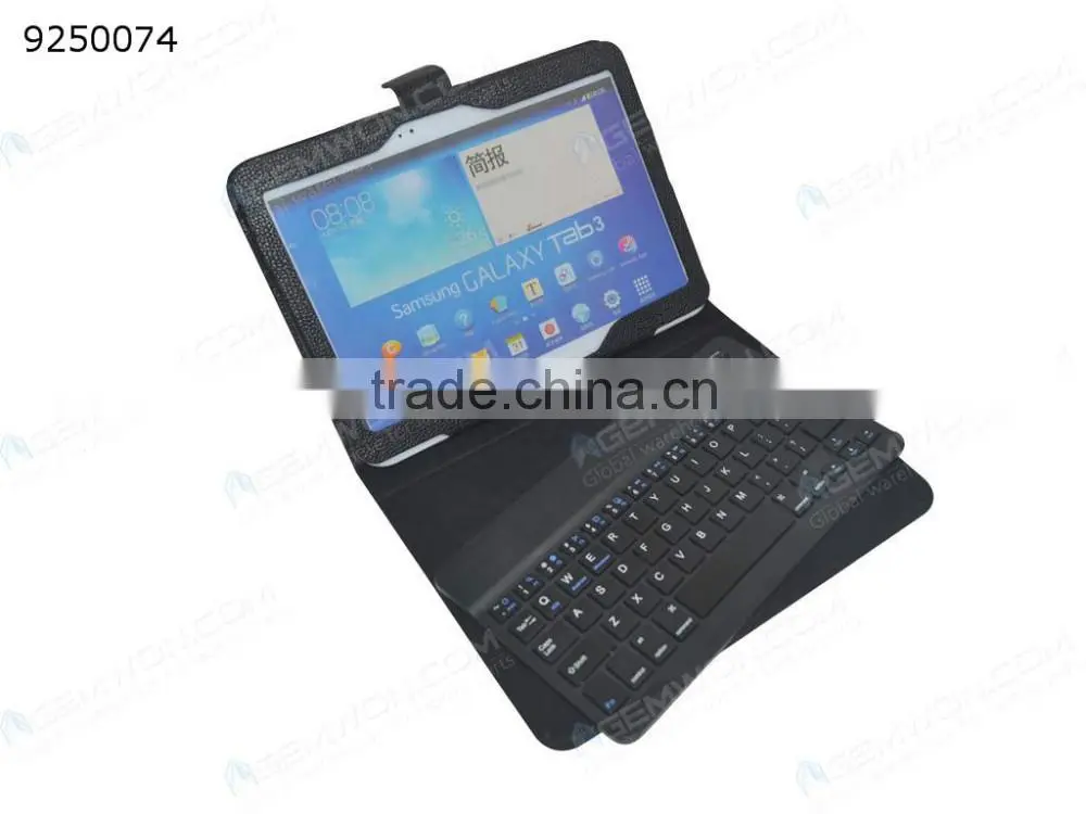Bluetooth 3.0 Keyboard for Samsung P5200 ABS Tab 3 10.1,black