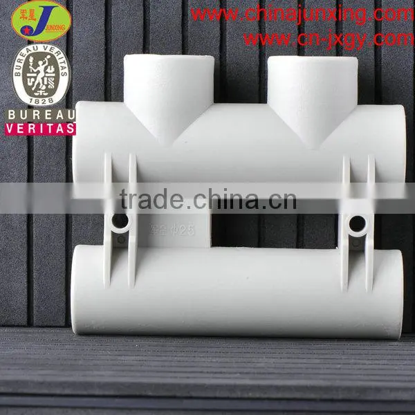 PPR pipe fittings/ ppr fittings six way fittings