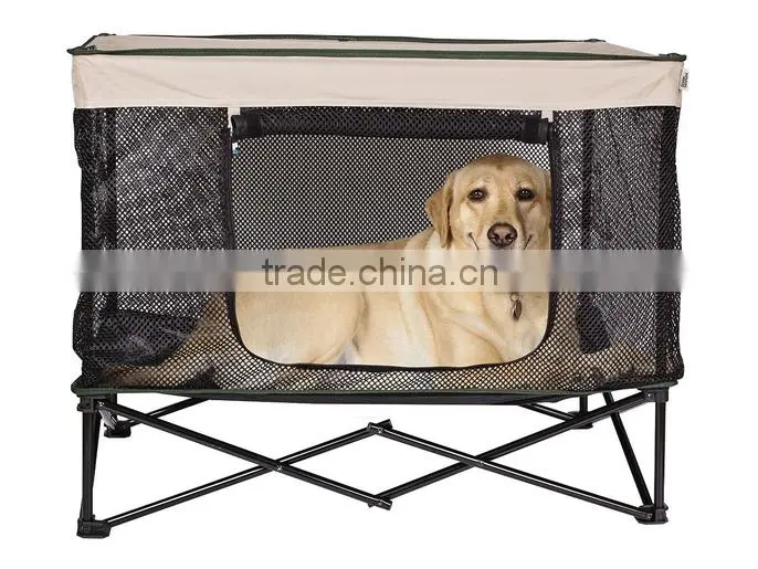 Quik Shade Outdoor with Elevated Mesh Breathable Pet Bed