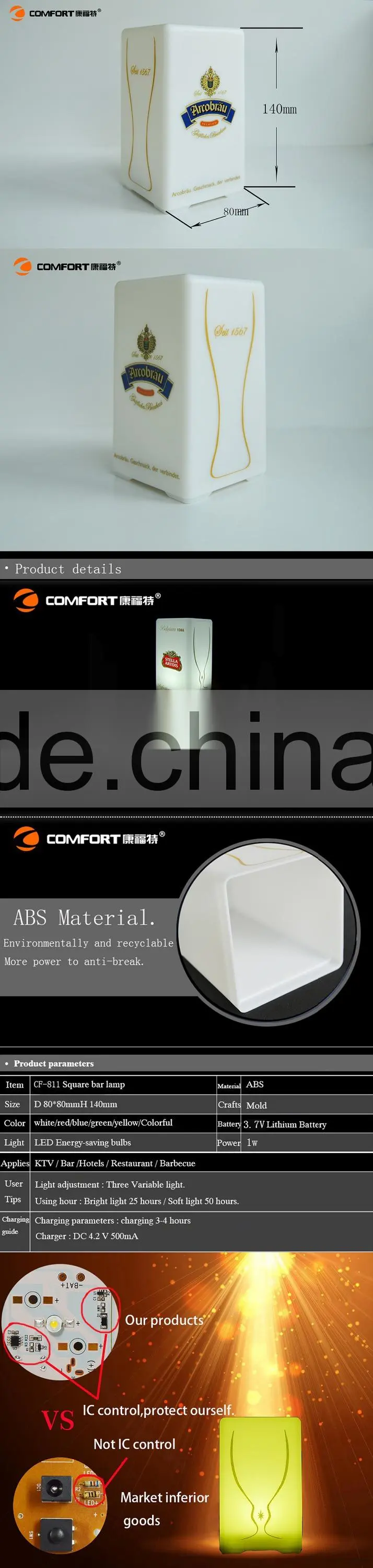 Led small bar table lamp