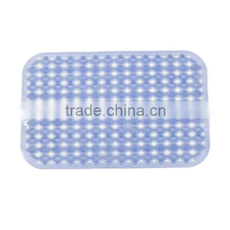 Large plastic bathroom floor mat