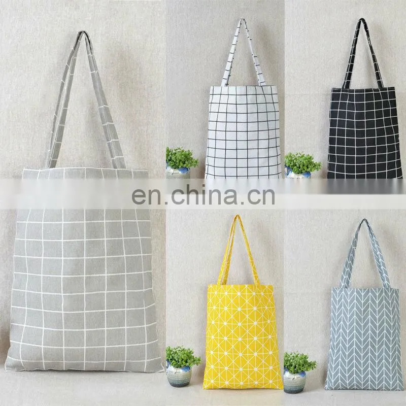 Fashion Canvas Tote Shopping Shoulder Bag School Handbag