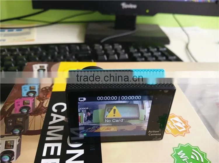 0.95" OLED Front Screen 2.0" LCD Back Screen Dual Screen 4K(3840*2160) Action Camera H3 with WiFi Remote Controlling Via APP