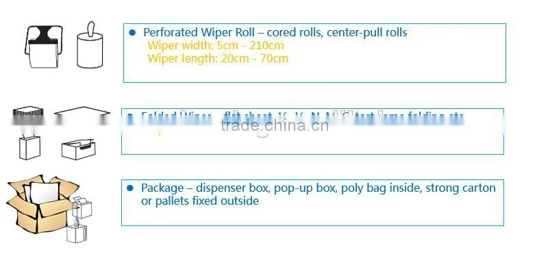 Crow Foot Super Absorbent Non-woven Fabric